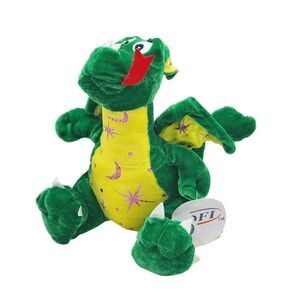 Winged Dragon Moons And Stars Stuffed Animal Plush Toy Gift 8"